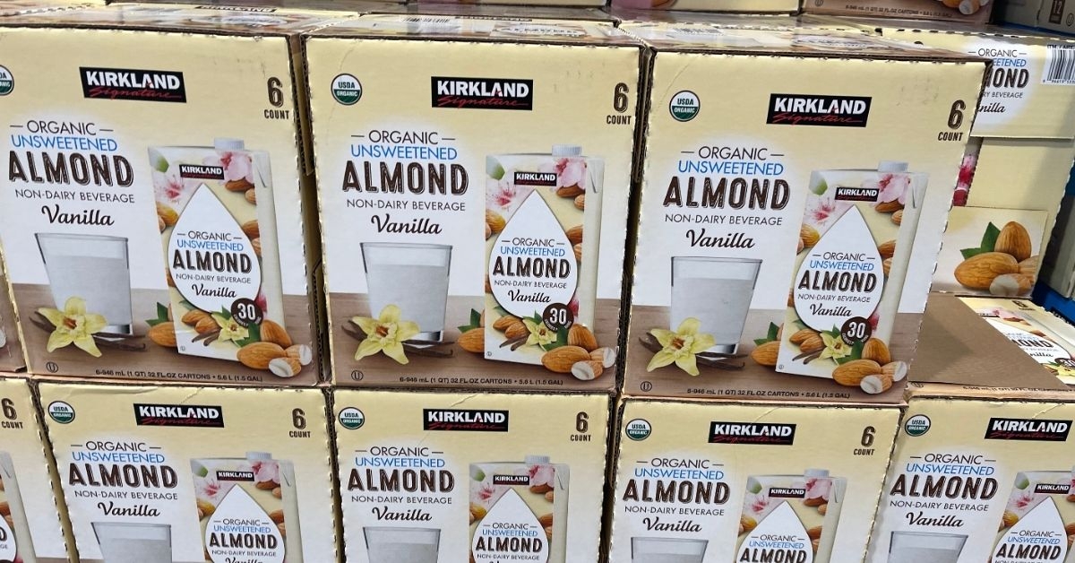 unsweetened vanilla almond beverage