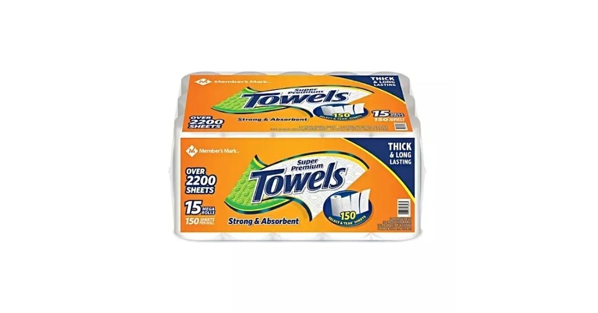 Member's Mark Select & Tear 2-Ply Paper Towels