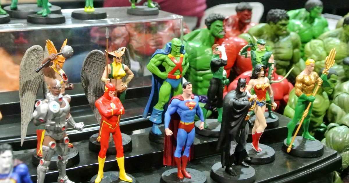figure character from dc comic and dc movies