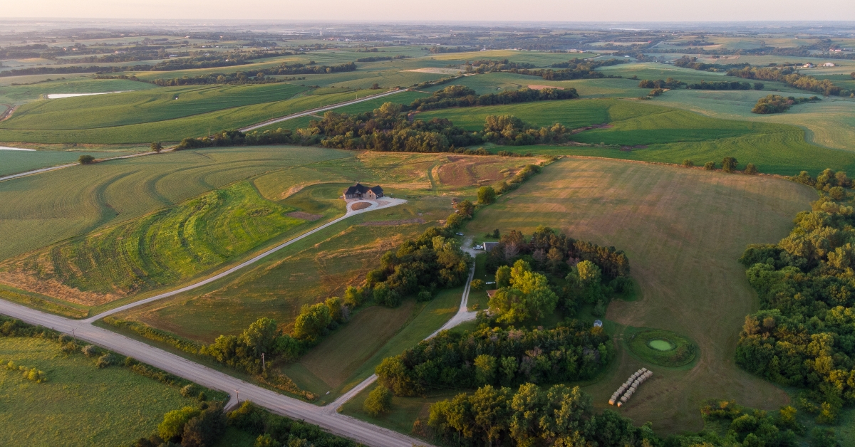 nebraska rural countryside landscape  