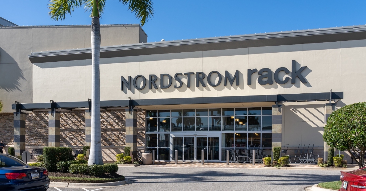 nordstrom rack storefront in sarasota