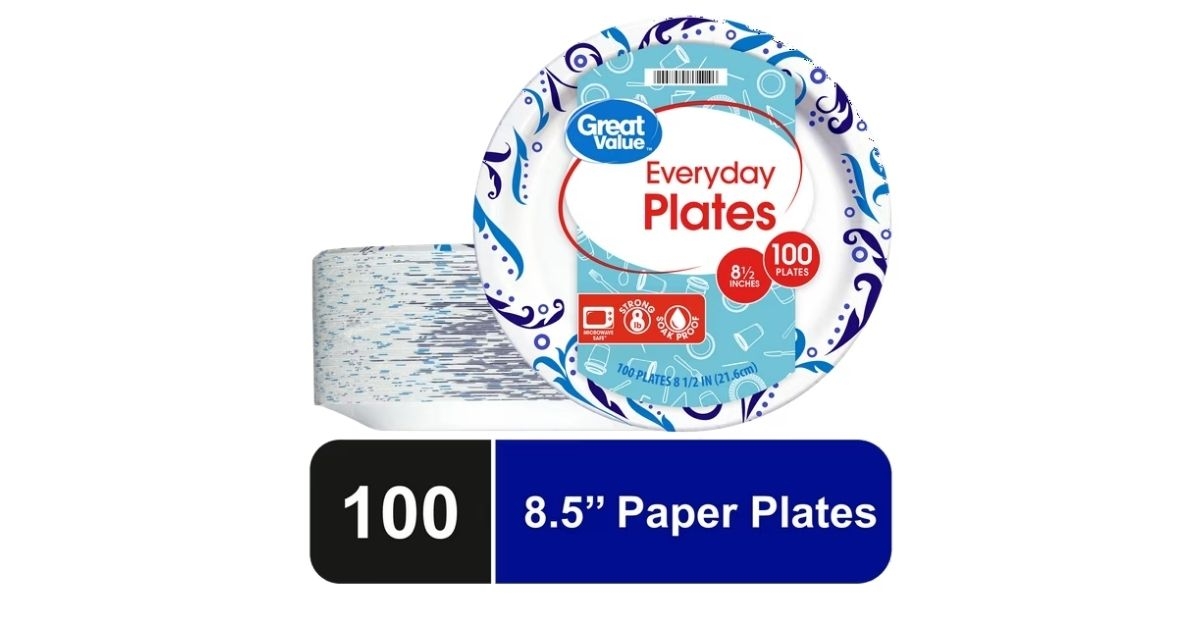 disposable paper plates