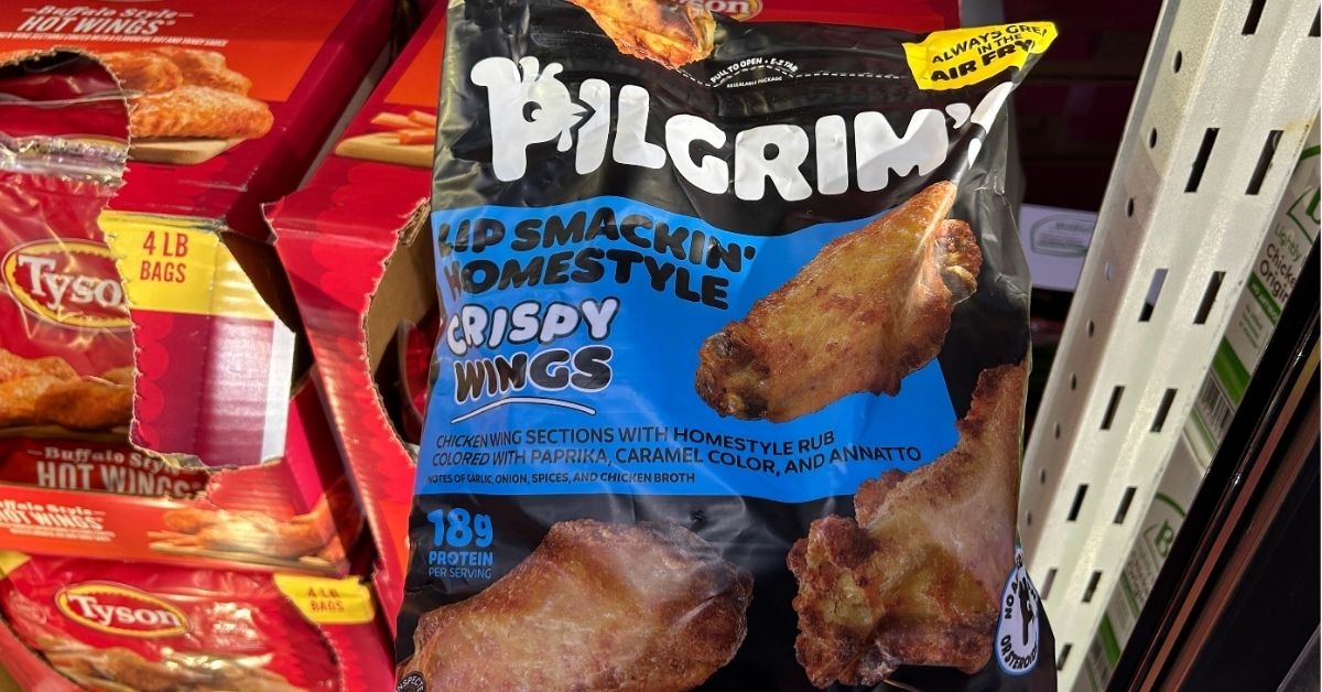 a pack of homestyle chicken wings