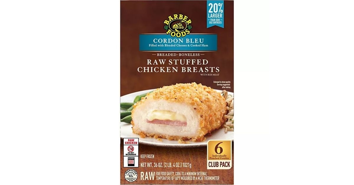 stuffed cordon bleu chicken breast