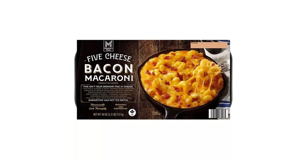 five cheese bacon macaroni 