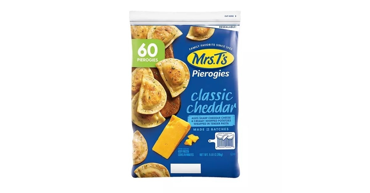 potato cheddar pierogies