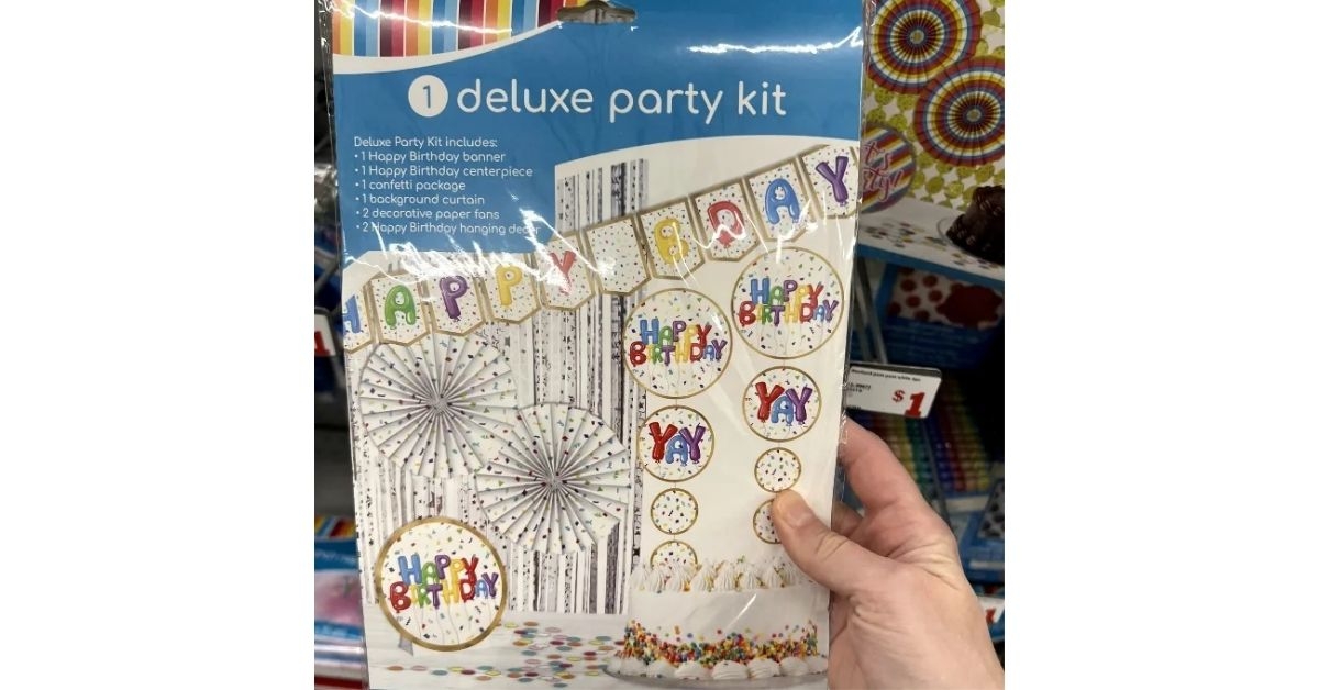 Party supplies