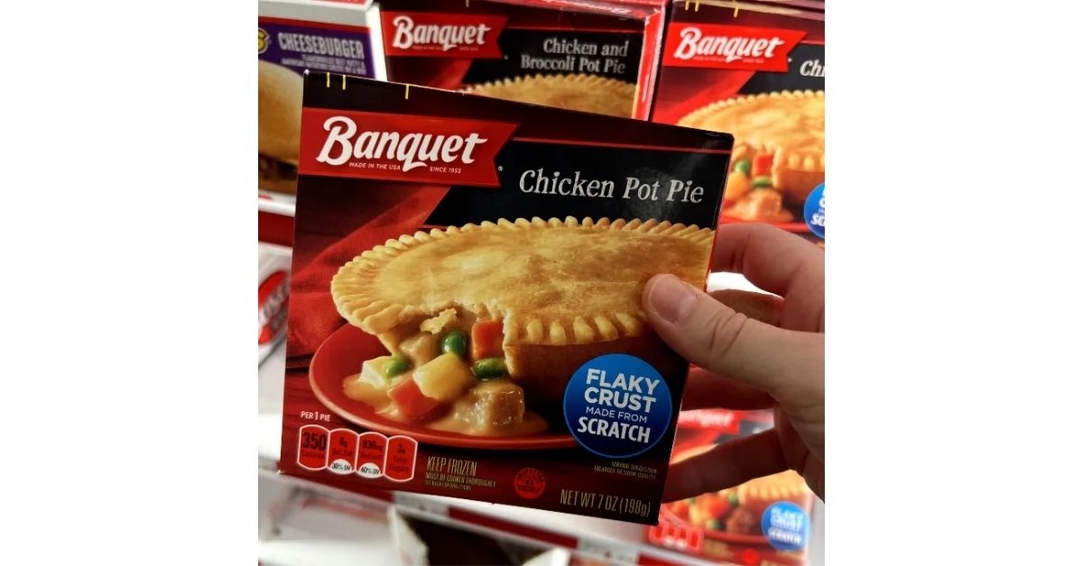Single-serve chicken pot pies