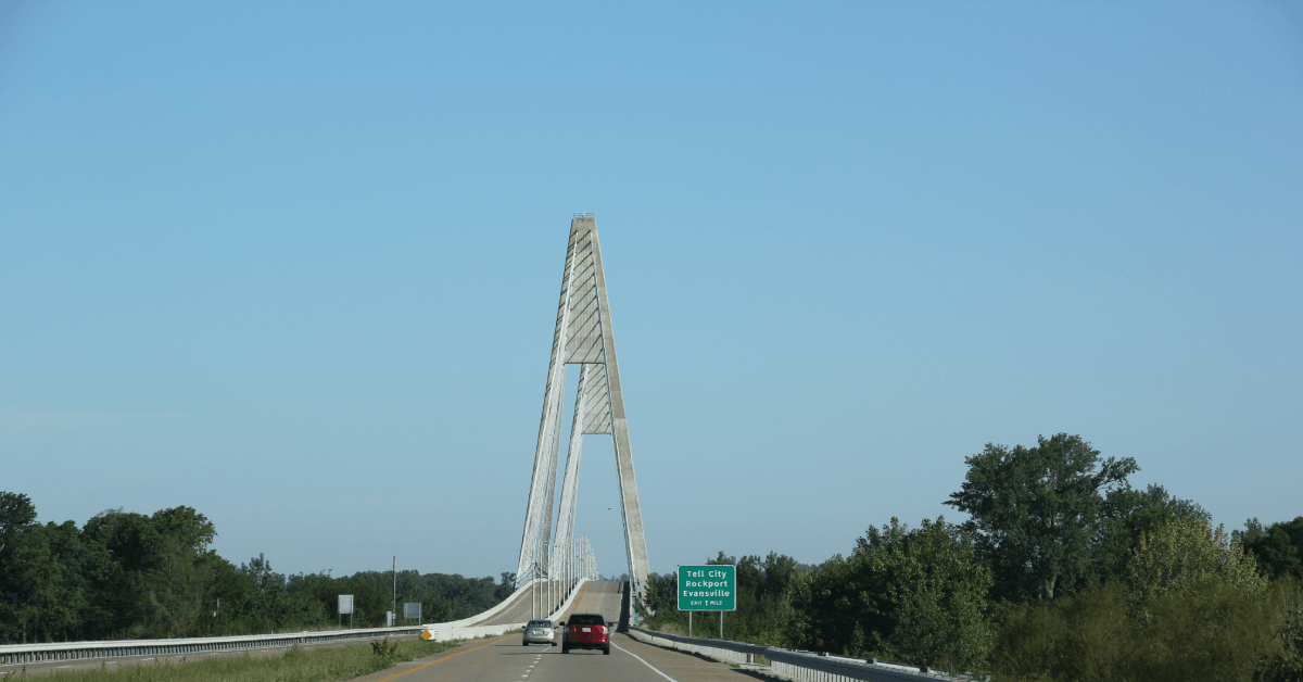 Highway Bridge close to Owensboro