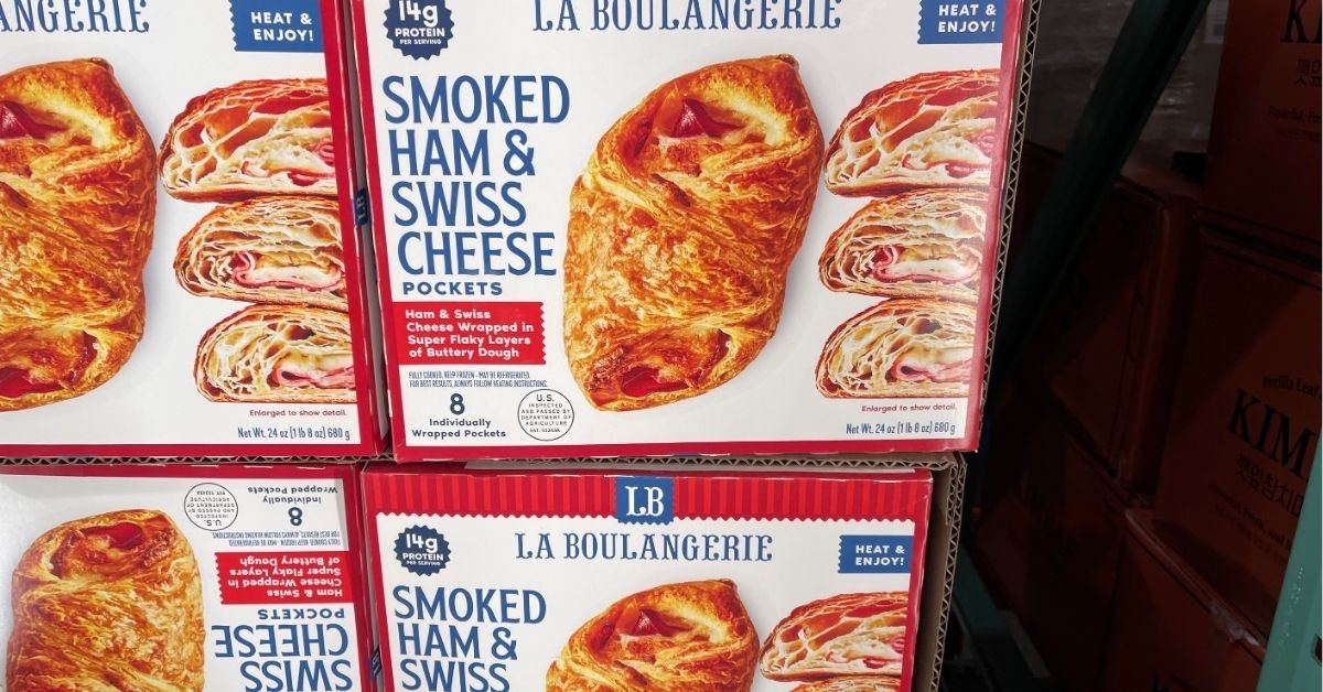 smoked ham and swiss cheese pockets