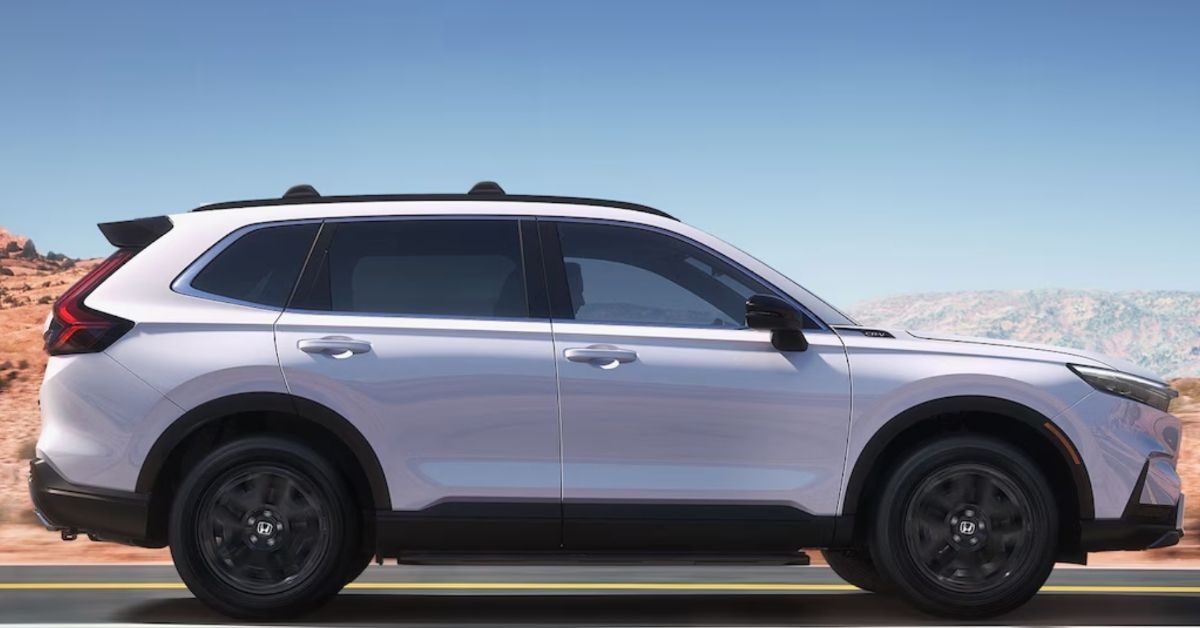 honda cr v hybrid on the run