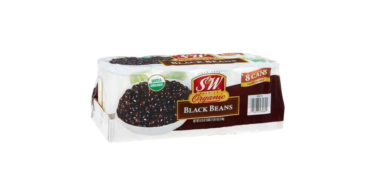 S&W black beans