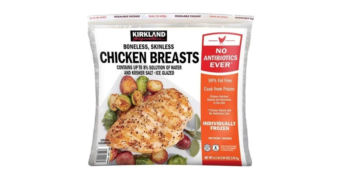 Kirkland frozen chicken breasts