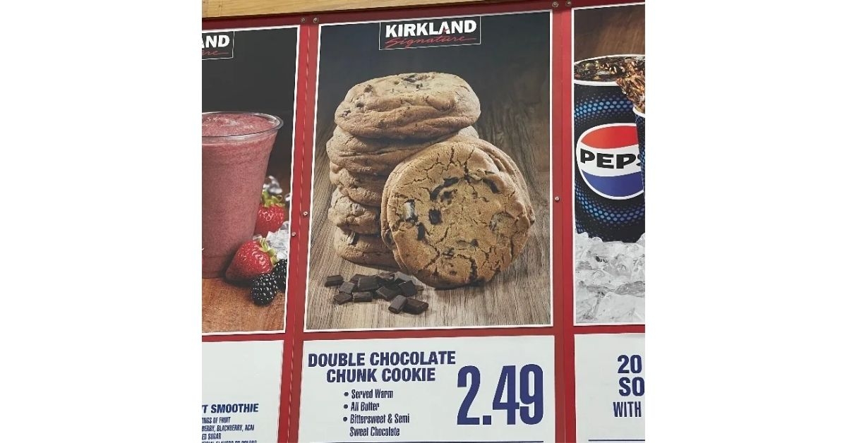 Double Chocolate Chunk Cookie