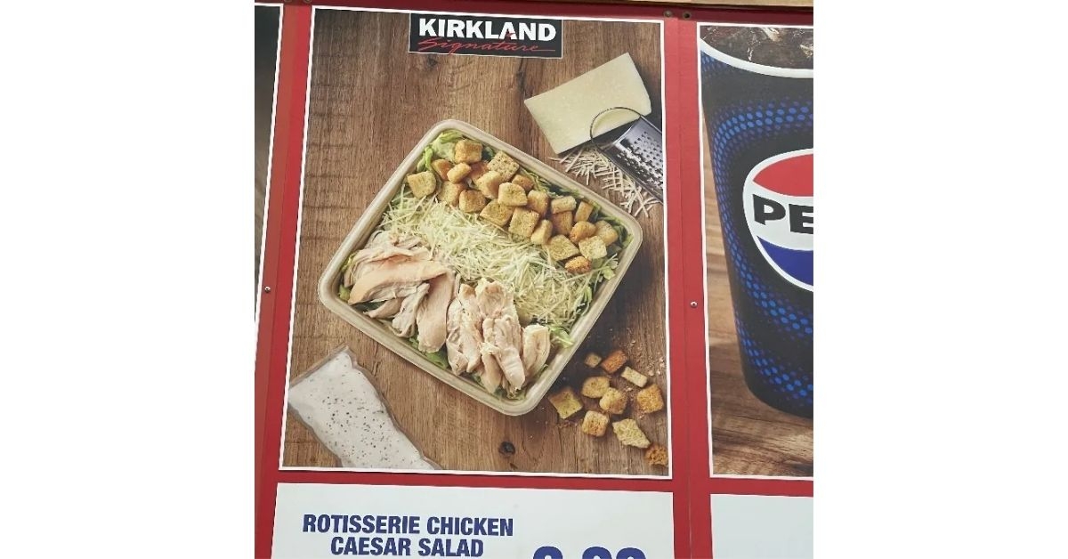 Rotisserie Chicken Caesar Salad