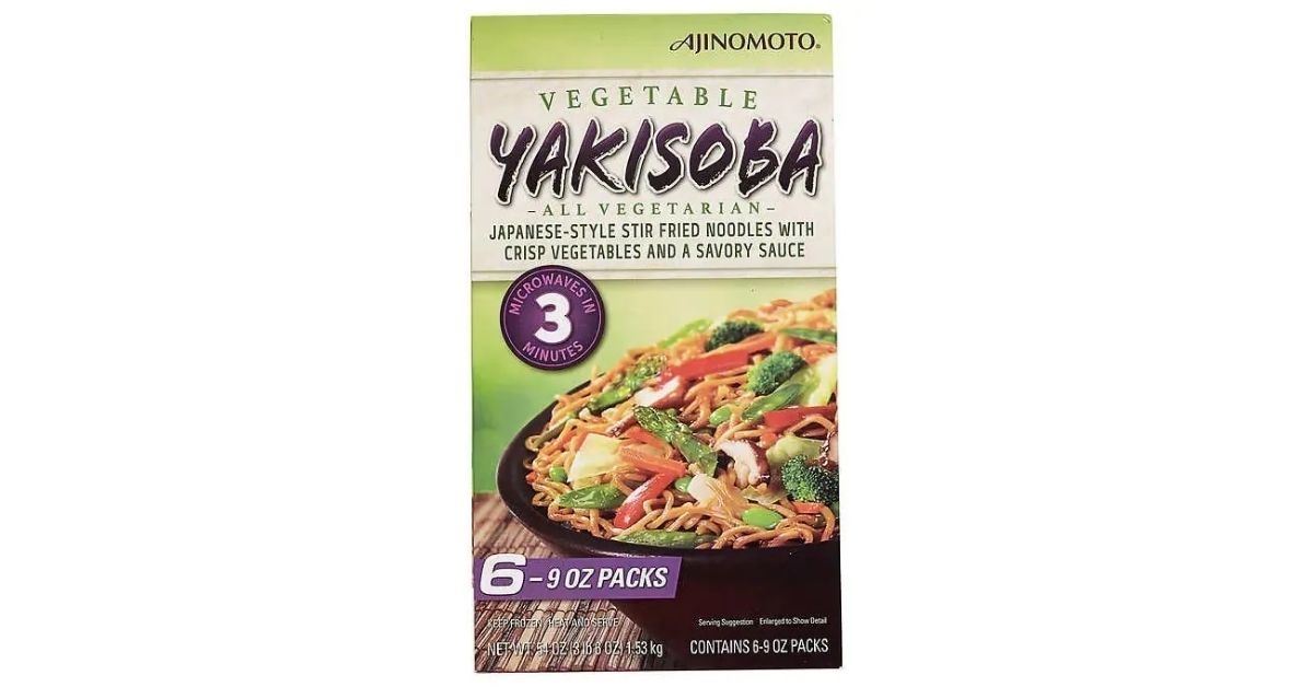 Costco Ajinomoto Yakisoba with Vegetables
