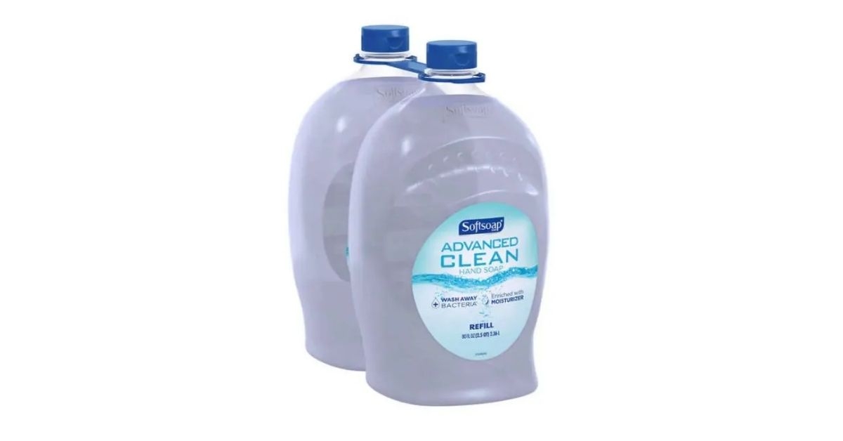 softsoap advanced clean liquid hand soap