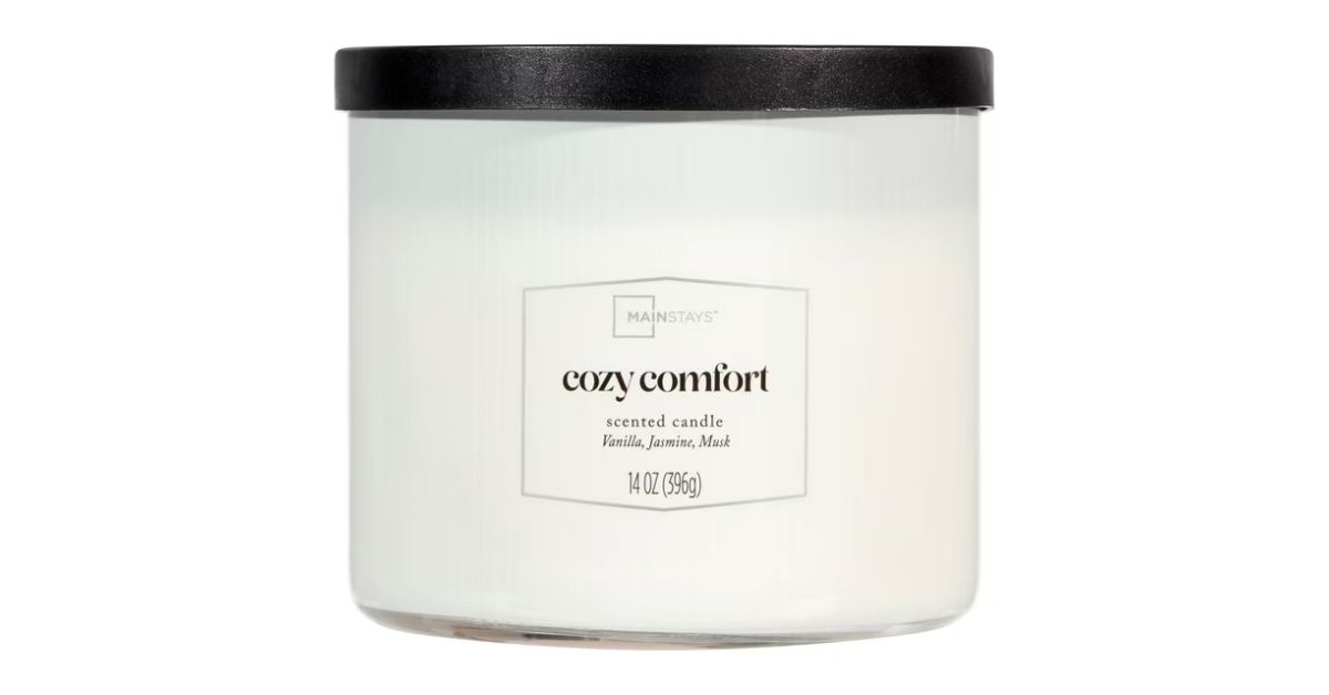cozy comfort scented candle