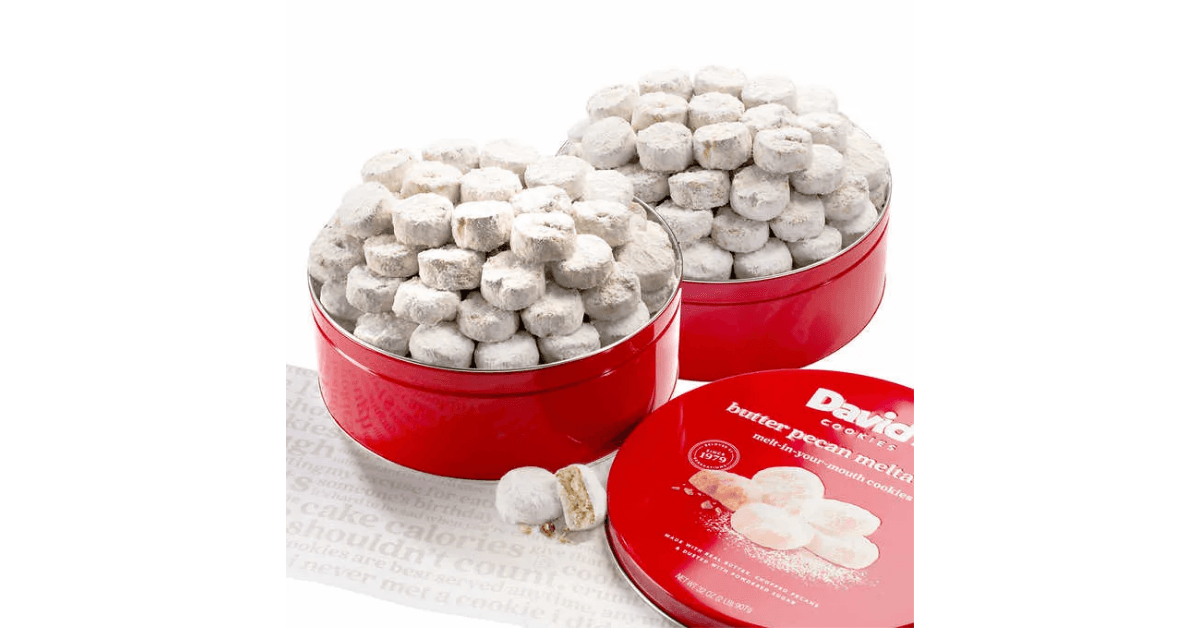 David's Cookies Butter Pecan Meltaways