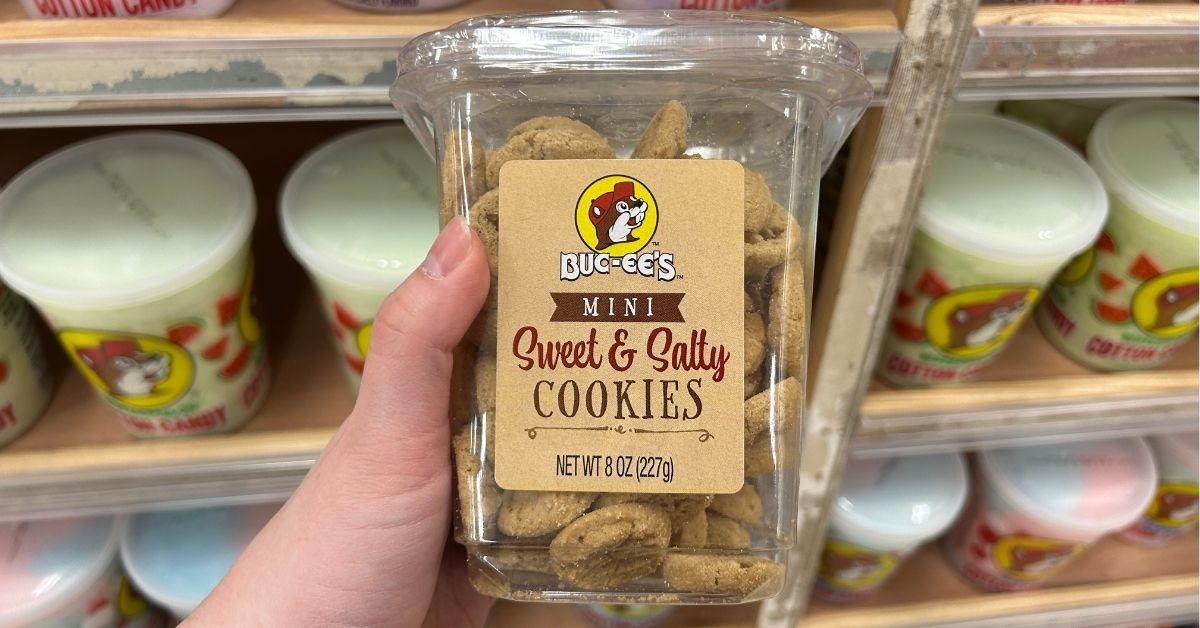mini sweet salty cookies