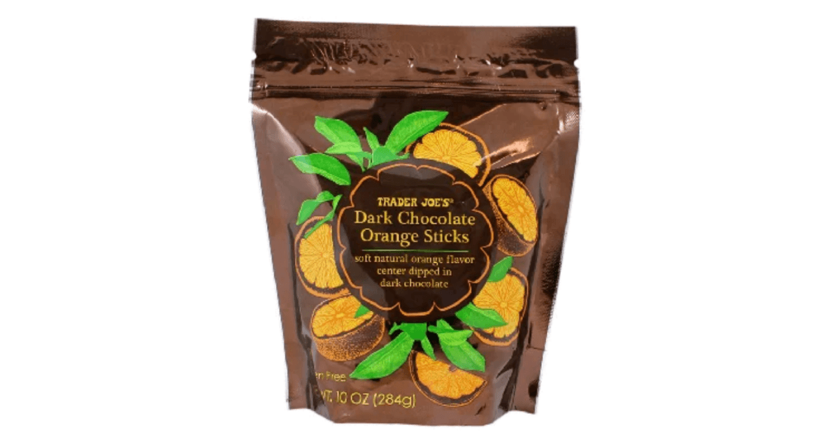 Dark Chocolate Orange Sticks