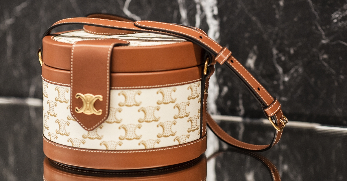 triomphe fabric insert by celine