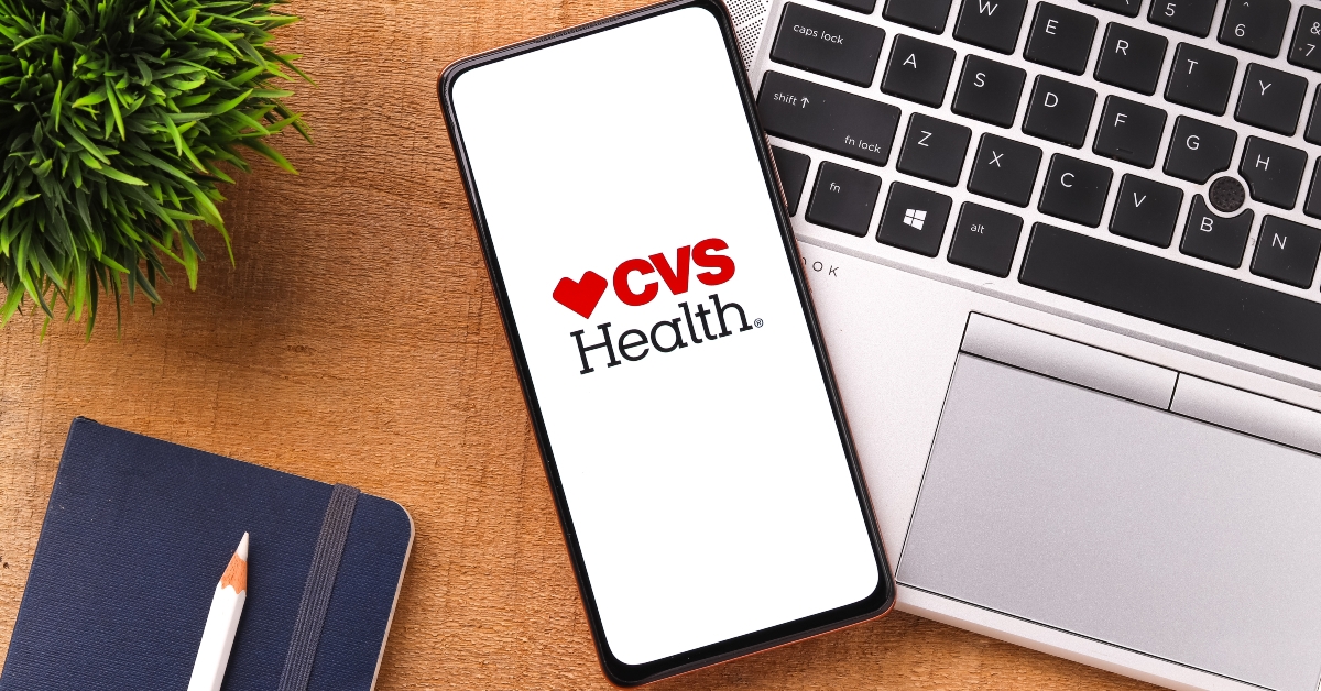 cvs health logo on screen