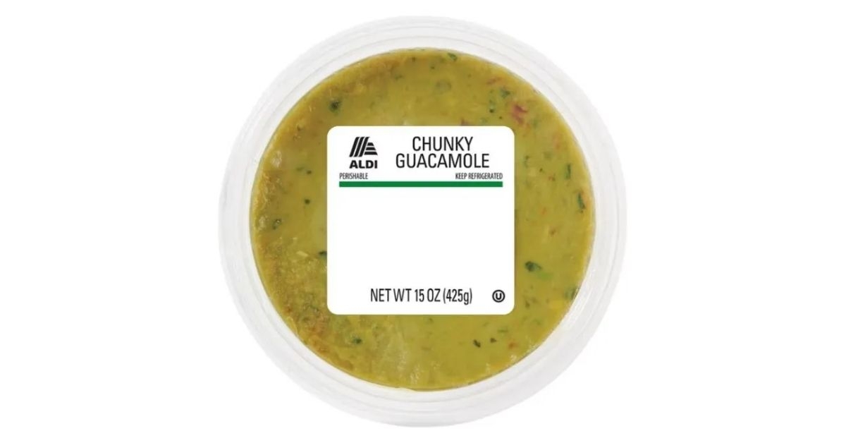 Aldi Chunky Guacamole
