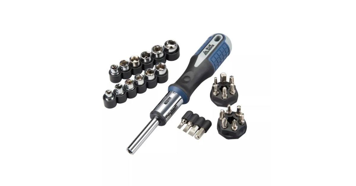 Target Blue Ridge Tools Ratcheting Socket and Screwdriving Set