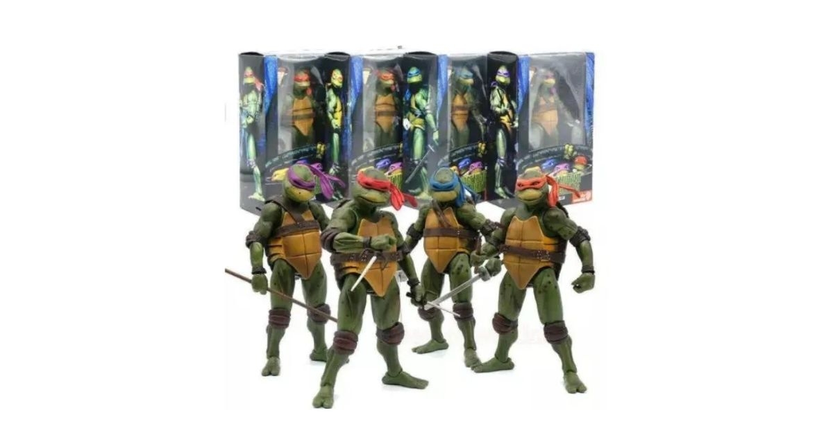 Teenage Mutant Ninja Turtle action figures