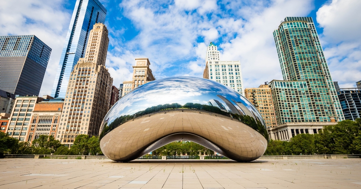cloud gate chicago bean