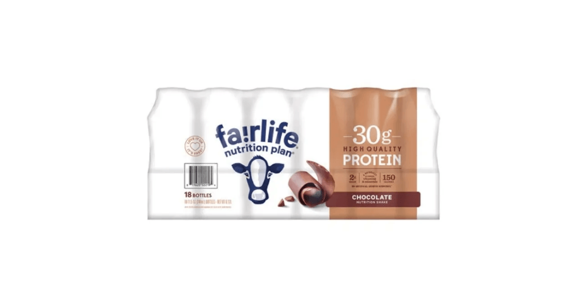 Fairlife Nutrition Plan, 30g Protein Shake