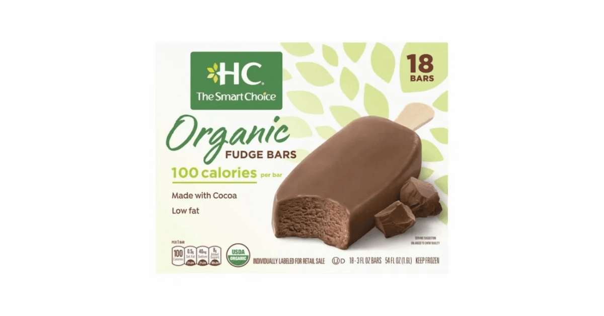 Healthy Choice Organic Fudge Bars