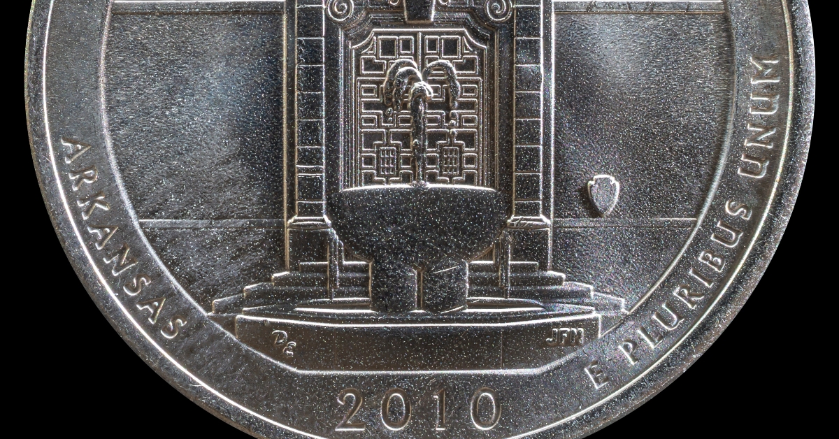 Hot Springs National Park (Arkansas). Coin