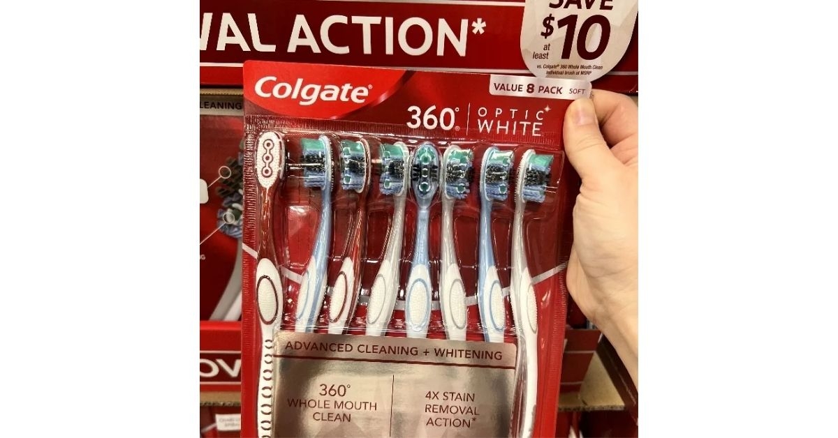 360 Optic White Toothbrushes