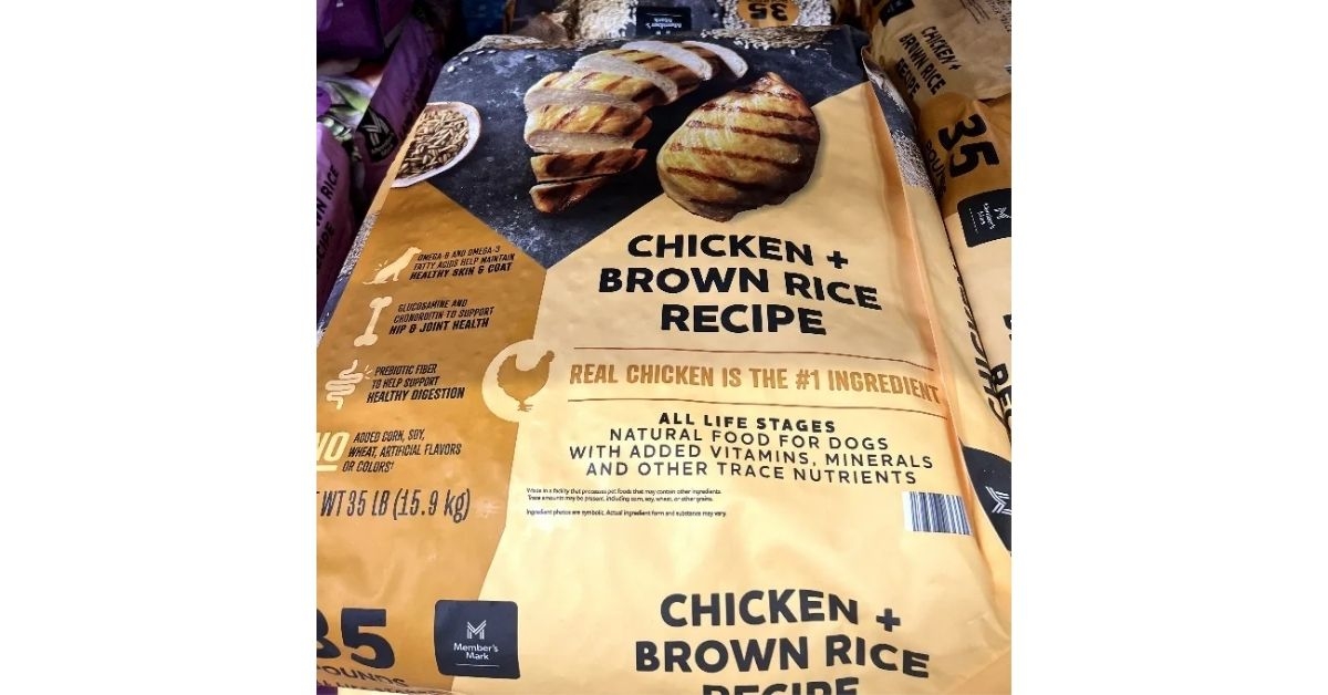 Member's Mark Chicken and Brown Rice Dog Food 
