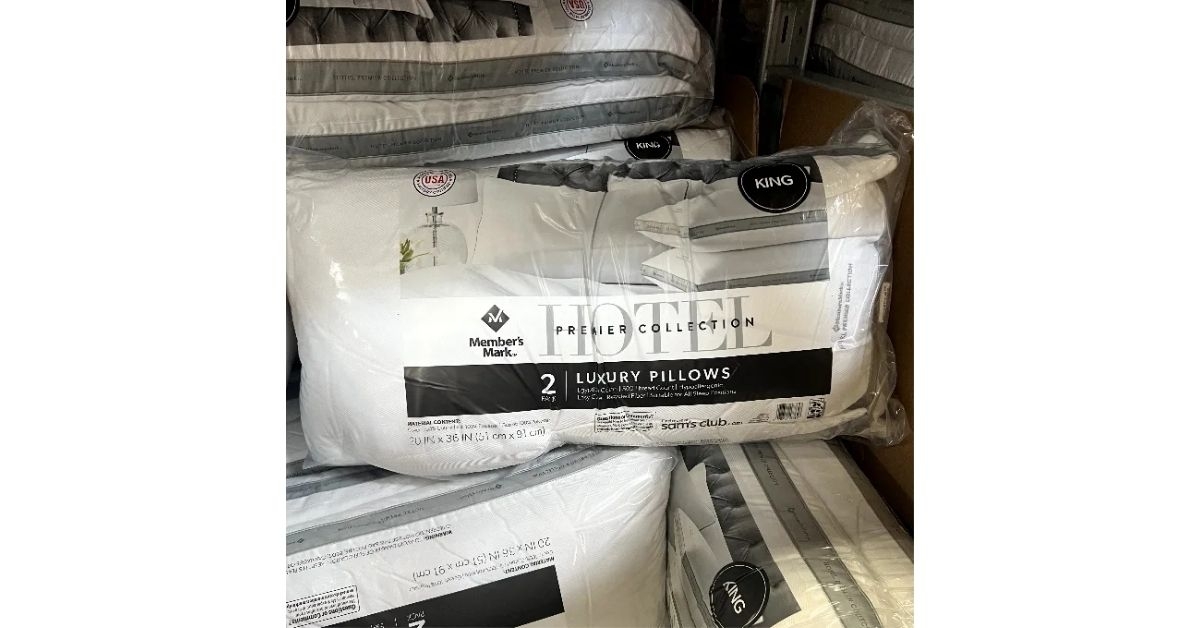 Sam's Club Members Mark Luxury Pillows
