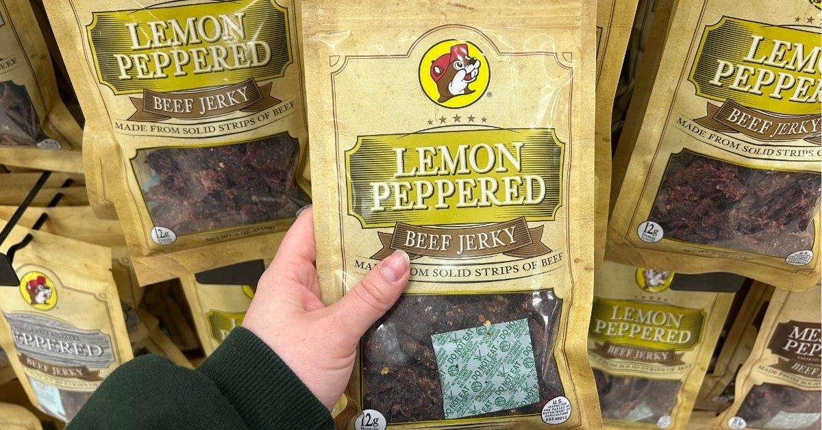 lemon peppered beef jerky