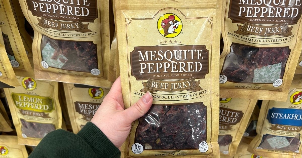 mesquite peppered beef jerky