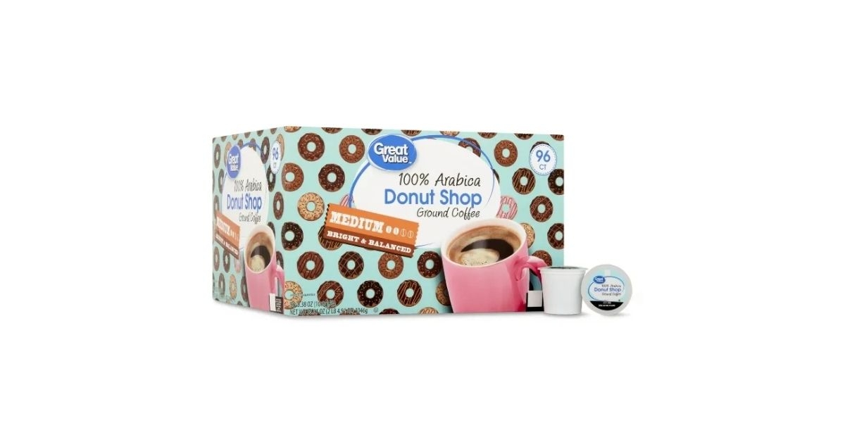 Great Value 100% Arabica Donut Shop Coffee 