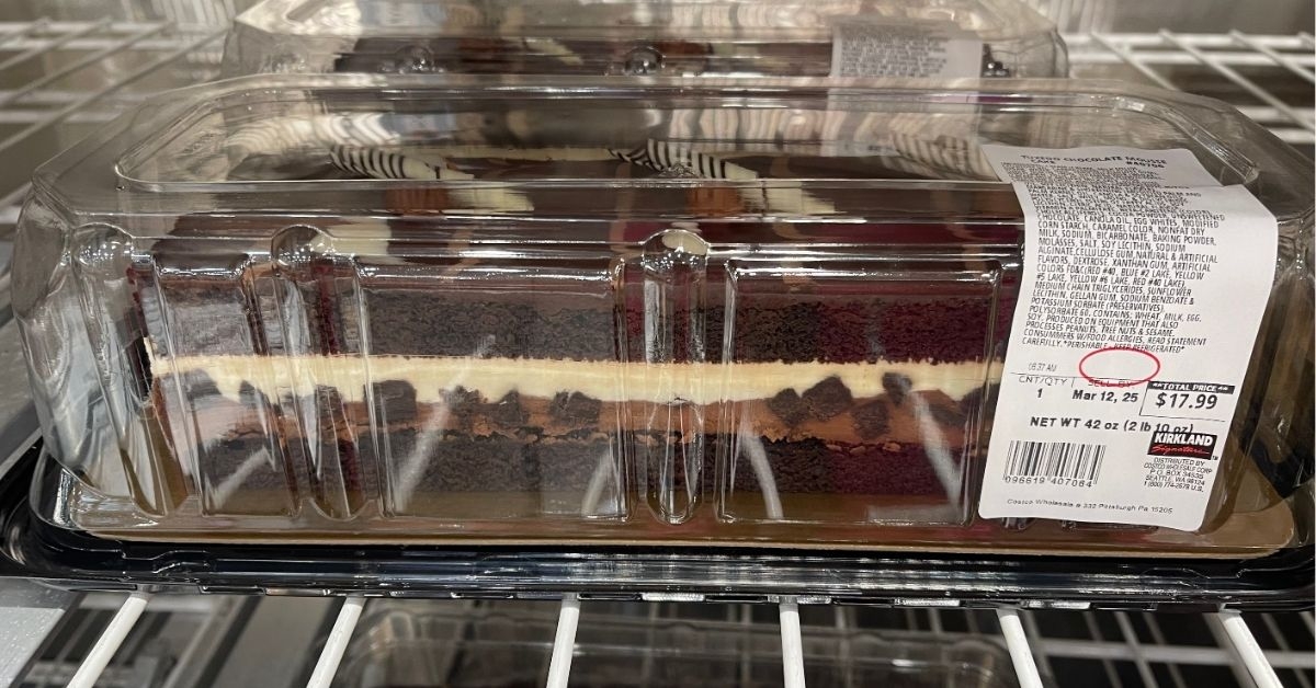 a cake in a container
