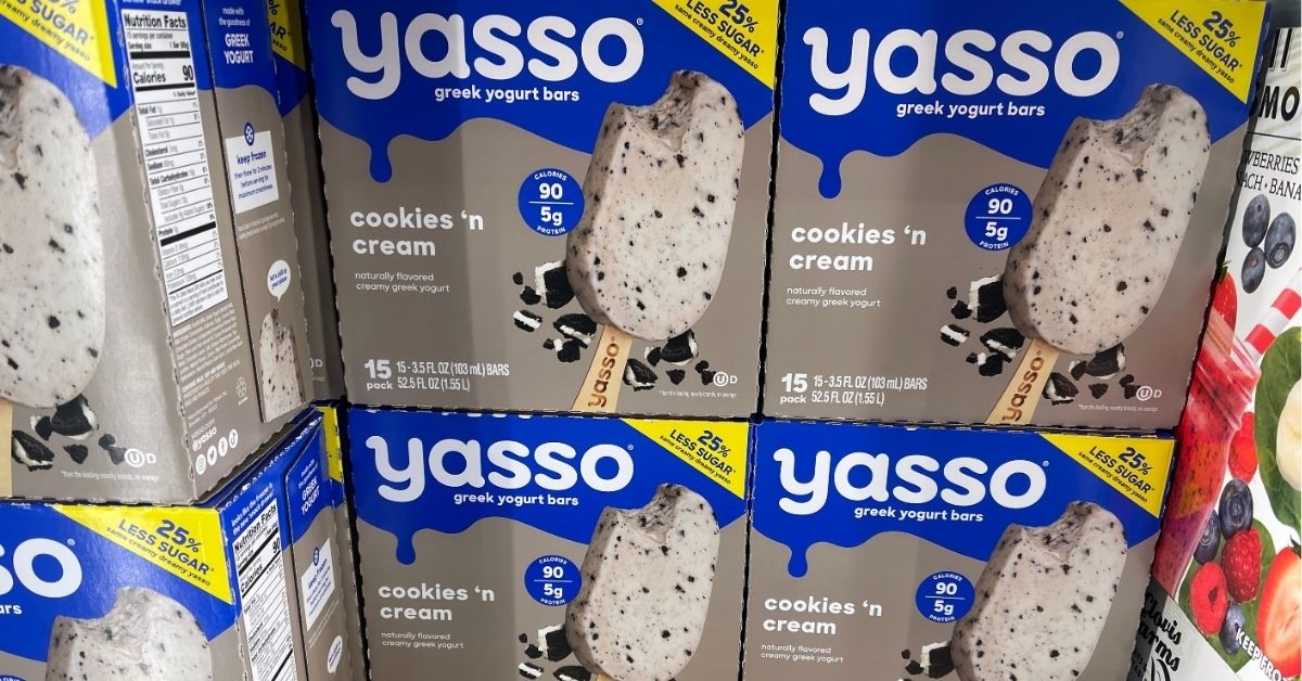 cookies n cream greek yogurt bars