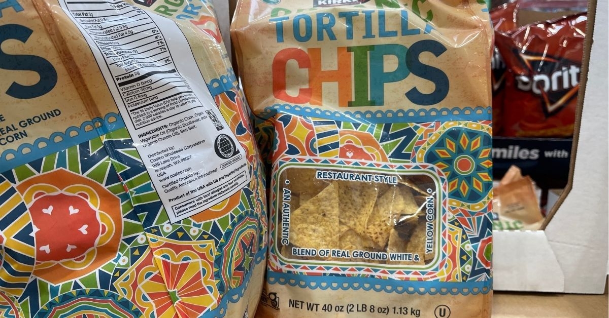 kirkland signature organic tortilla chips