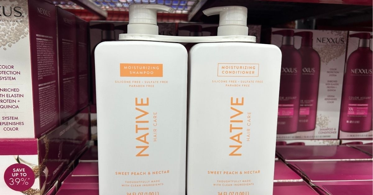 peach nectar shampoo and conditioner