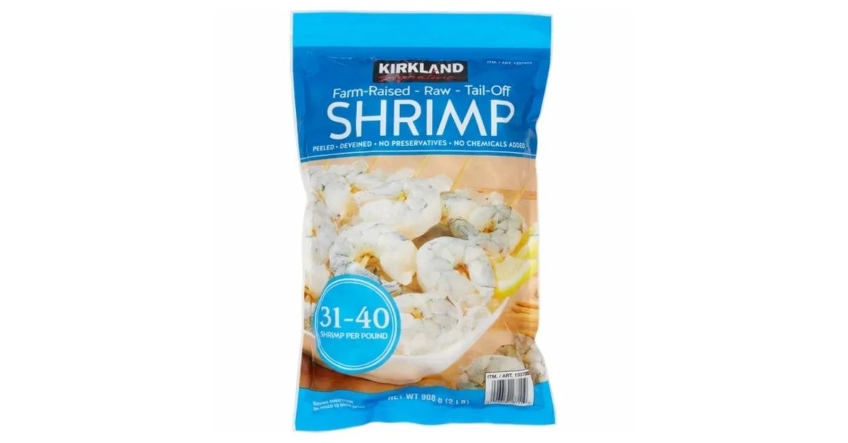 Kirkland Signature Farm-Raised Raw Shrimp