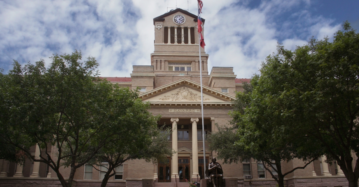 historic navarro country courthouse