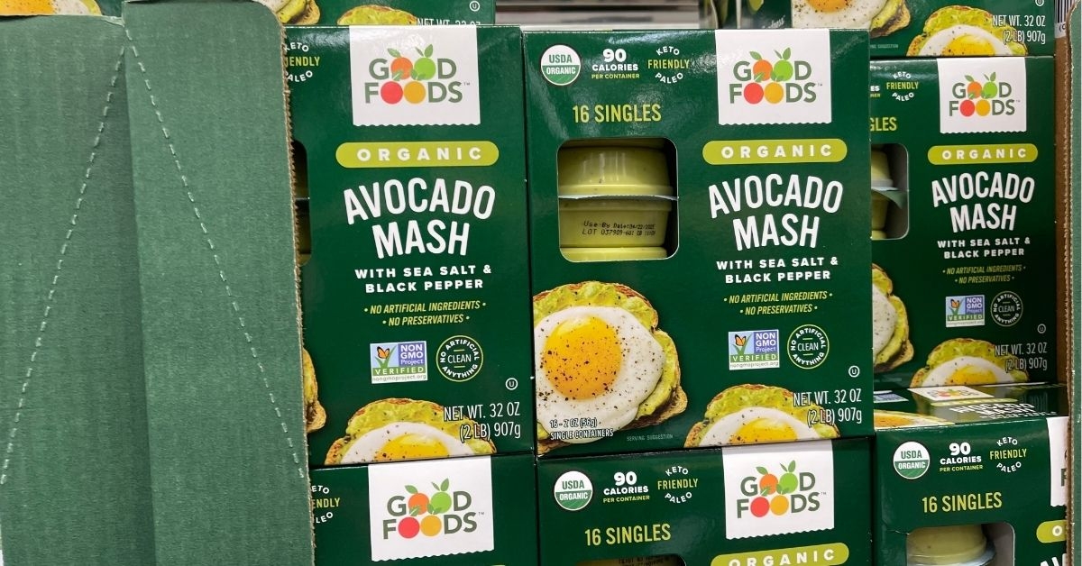 good foods avocado mash