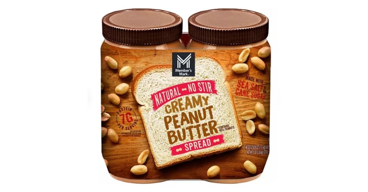 a bundle of peanut butter