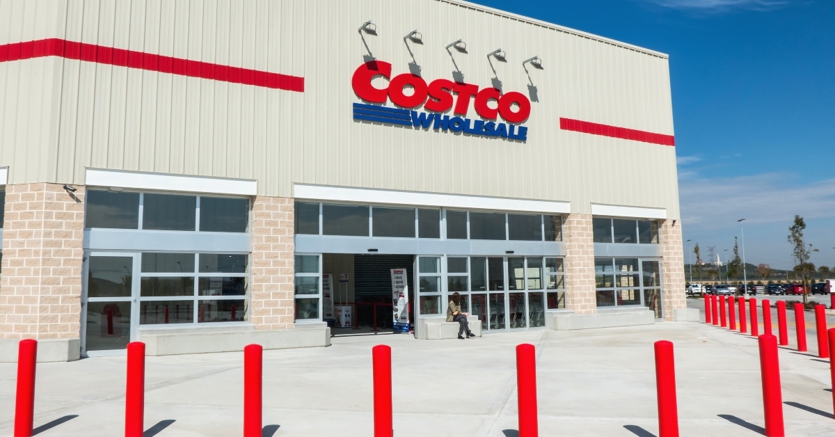 costco wholesale store frontview