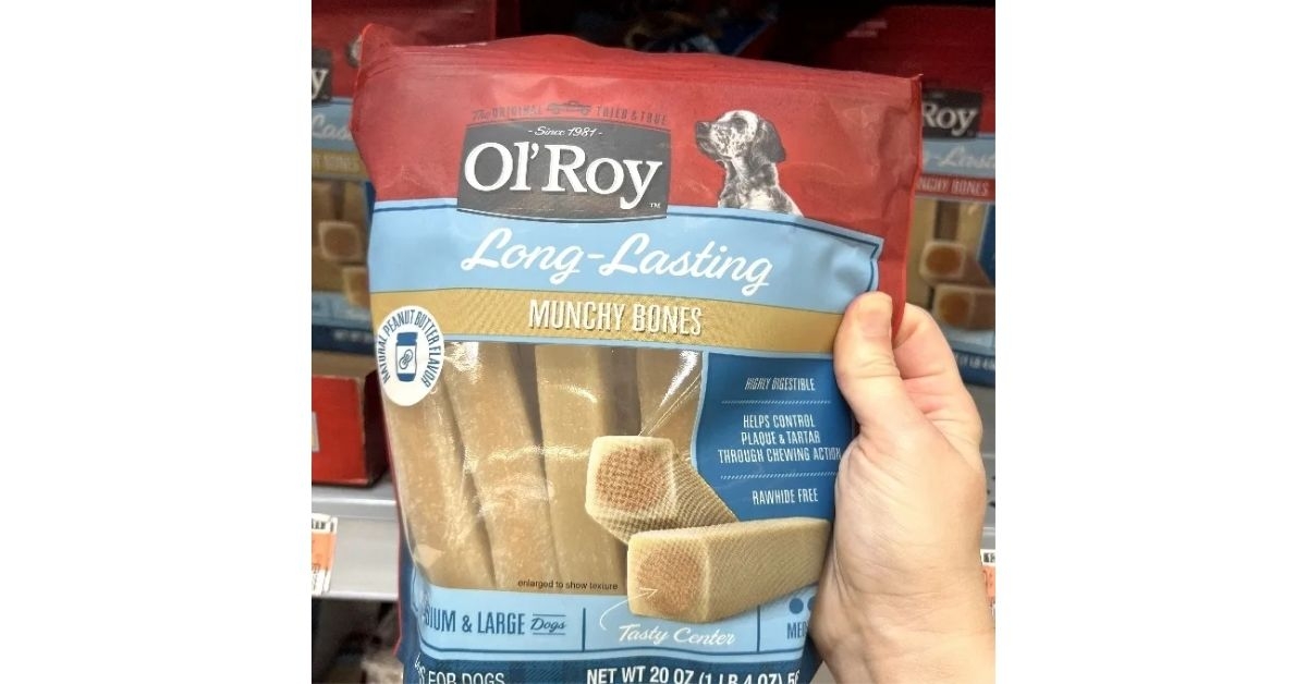Ol' Roy Long-Lasting Munchy Bones Dog Treats